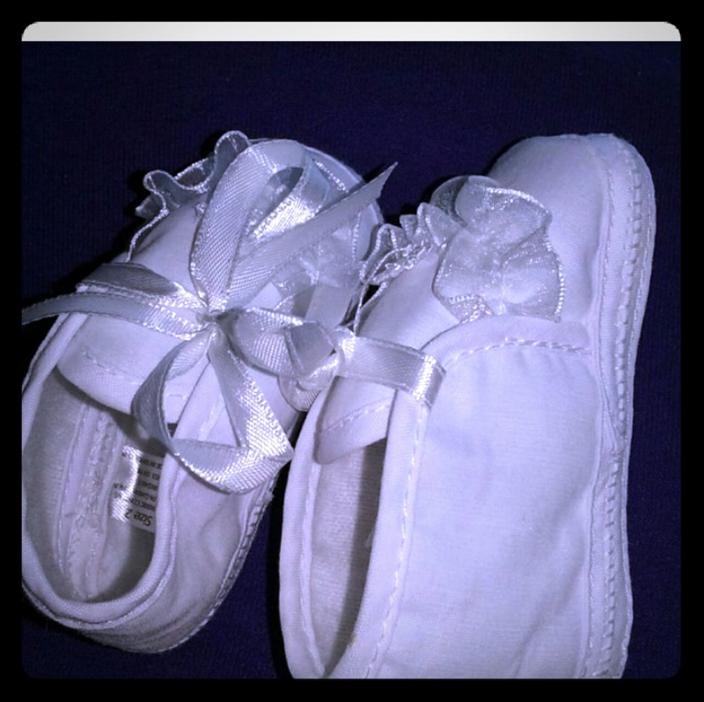 Soft bottom Christening shoes girls